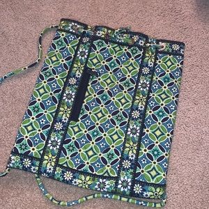 Green Vera Bradley sinch sack
